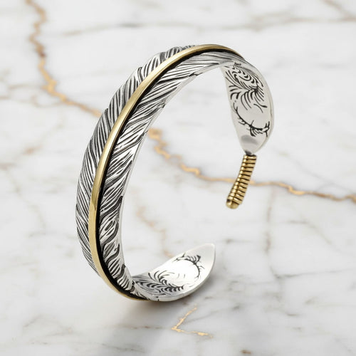 Armband Feder – Stärke & Erdung CrystalScents