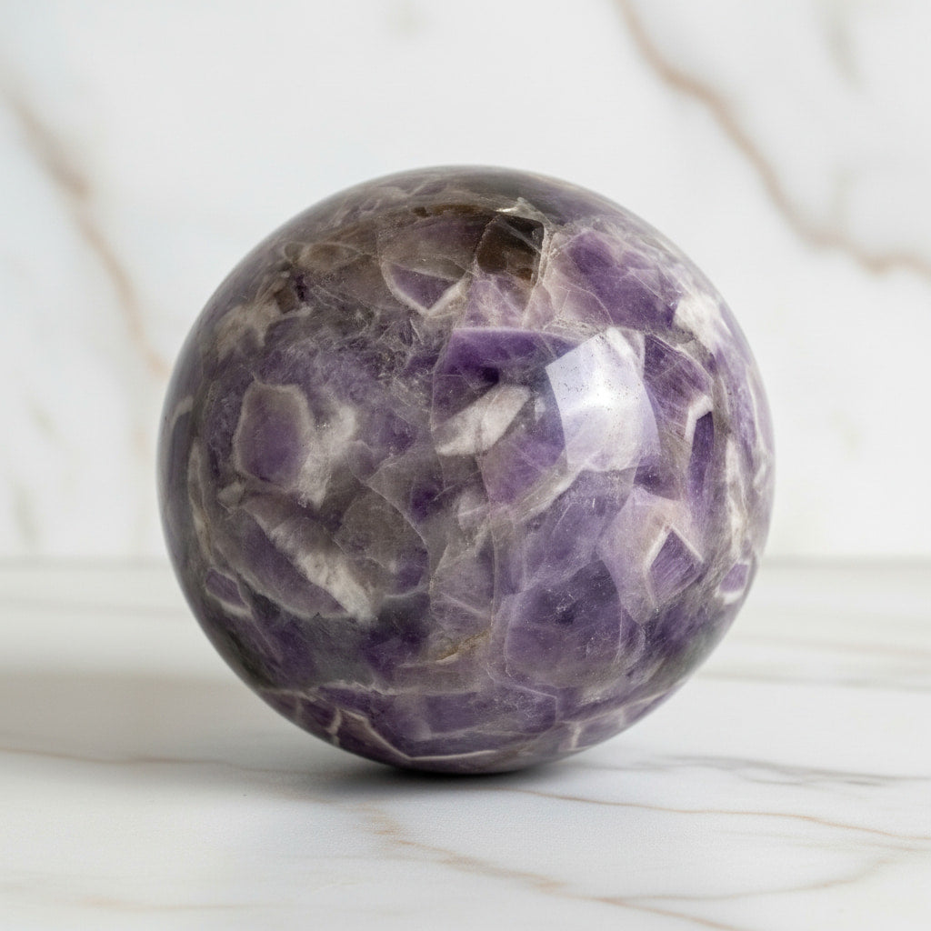 Amethyst Kugel – Voller Ruhe & Kraft CrystalScents