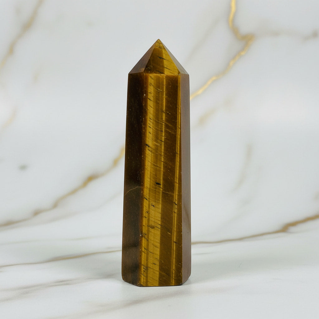 Tigerauge Obelisk - Energie & Harmonie CrystalScents