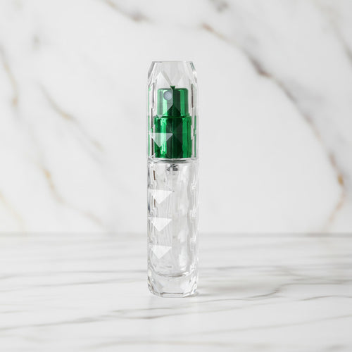 Parfüm Abfüller in frischem Grün CrystalScents