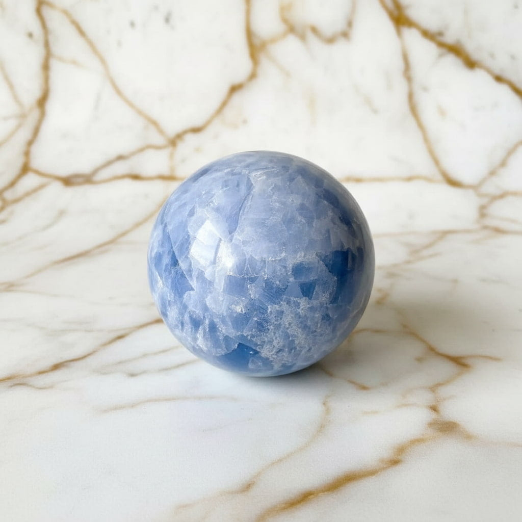 Celestit Kugel – Ruhe & Ausgeglichenheit