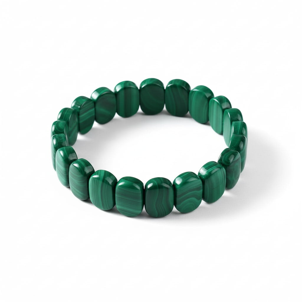 Malachit Armband - Lebendige Optik