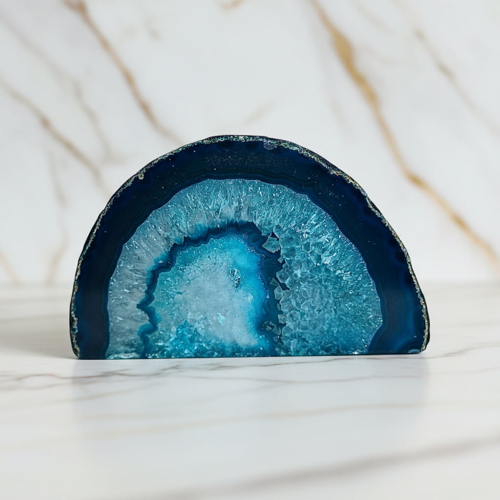 Blauer Achat – Elegantes Highlight