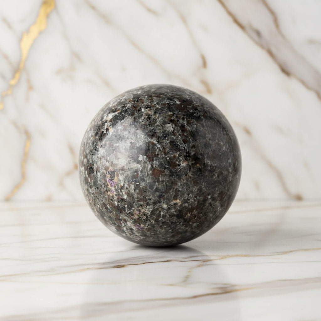 Flammenstein Kugel – Leuchtendes Naturwunder JETZT sichern CrystalScents