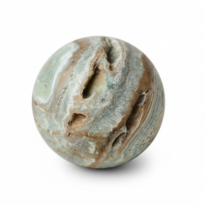 Aragonit Kugel - Sanft & Erdend CrystalScents
