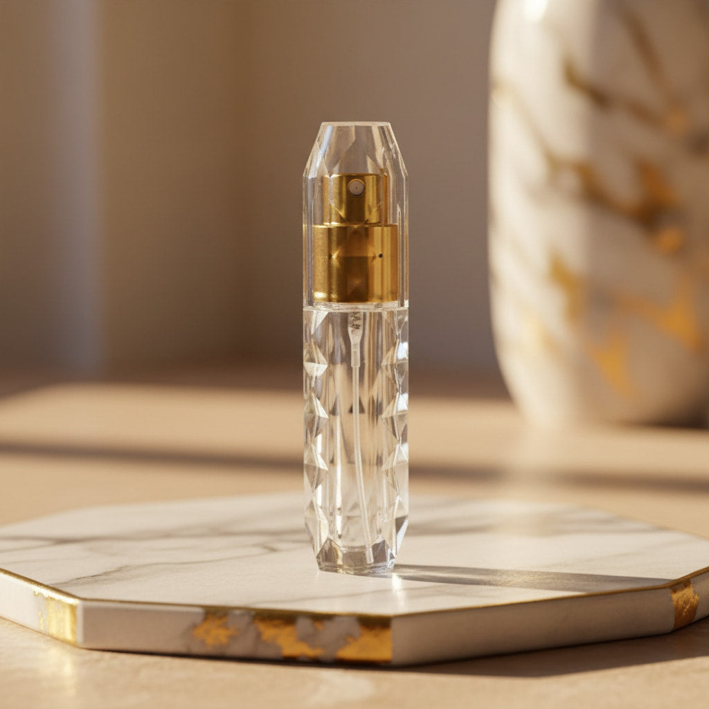 Parfüm Abfüller in Gold für unterwegs CrystalScents