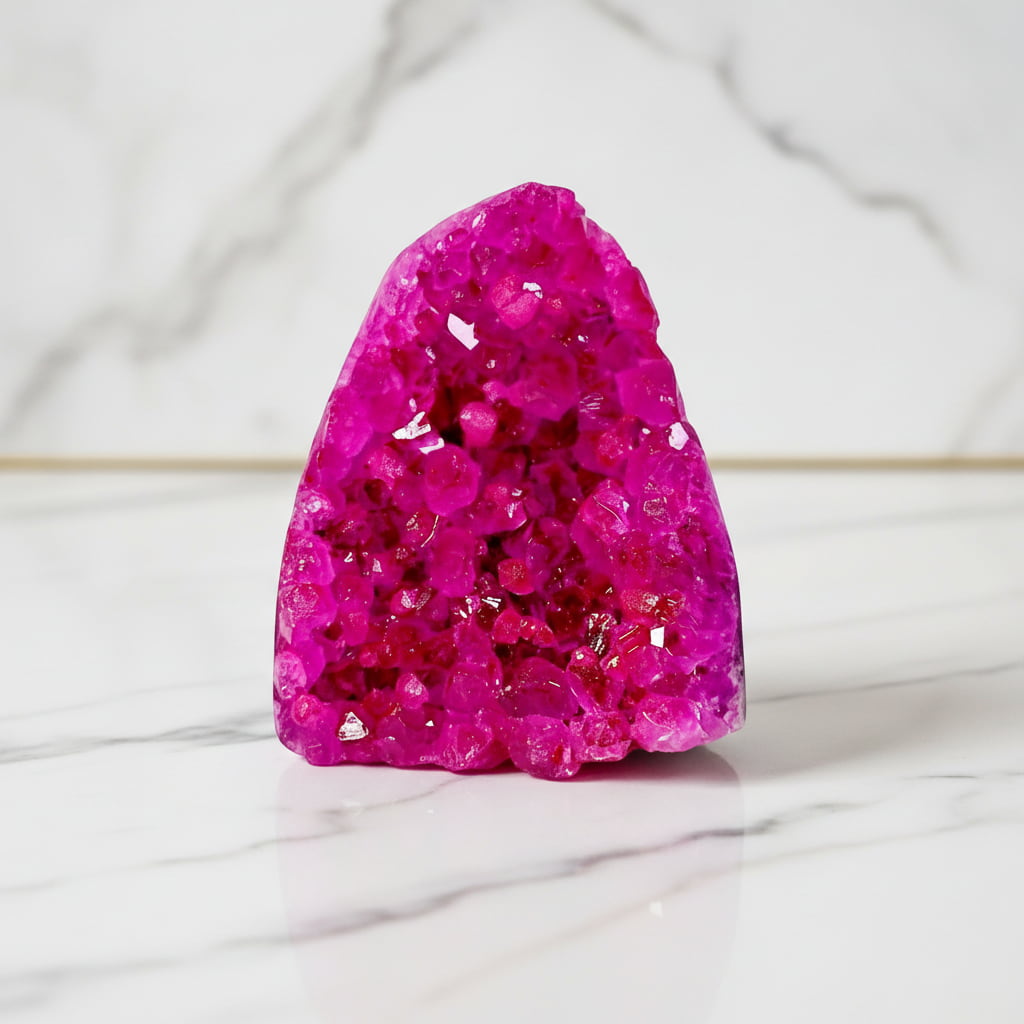 Amethystdruse – Pinker Dekorationsakzent CrystalScents
