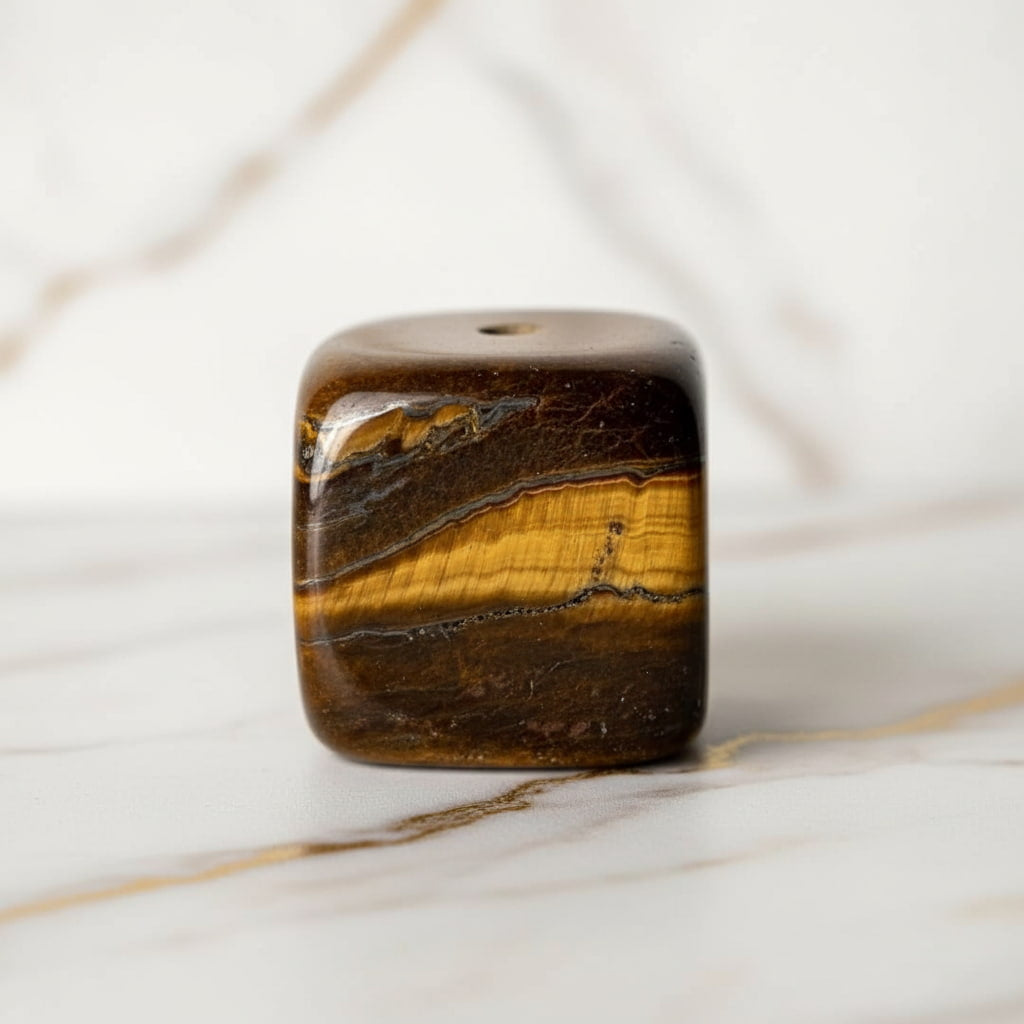Tigerauge Duftstäbchenhalter – Wohlfühlen Zuhause CrystalScents
