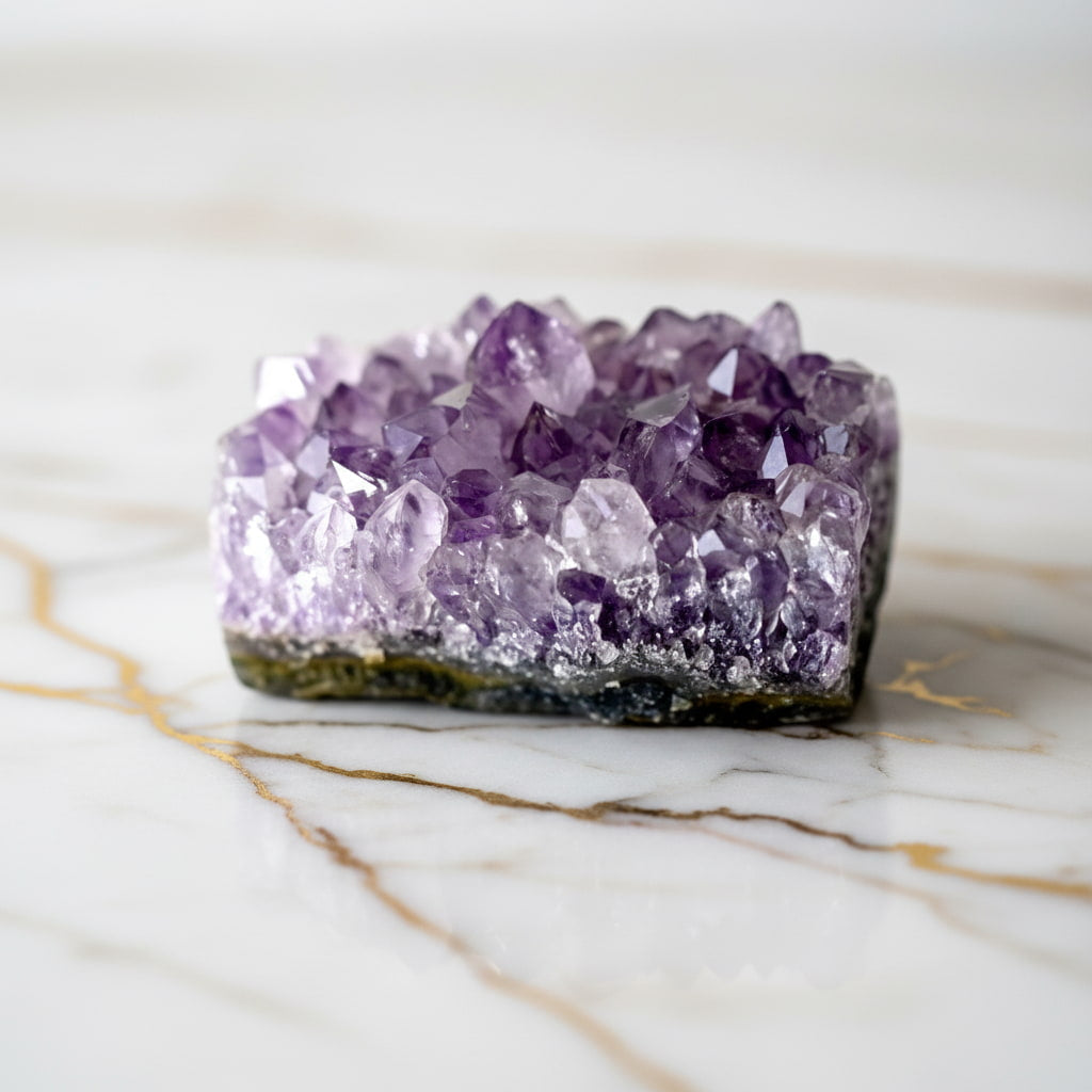 Amethyst Cluster - Dekoration & Meditation