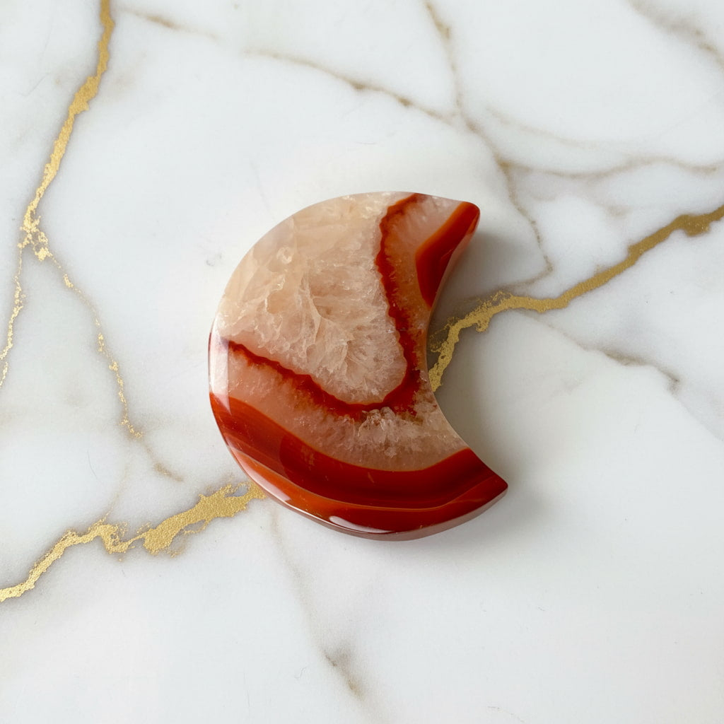 Karneol Mond – Mut & Lebensfreude CrystalScents