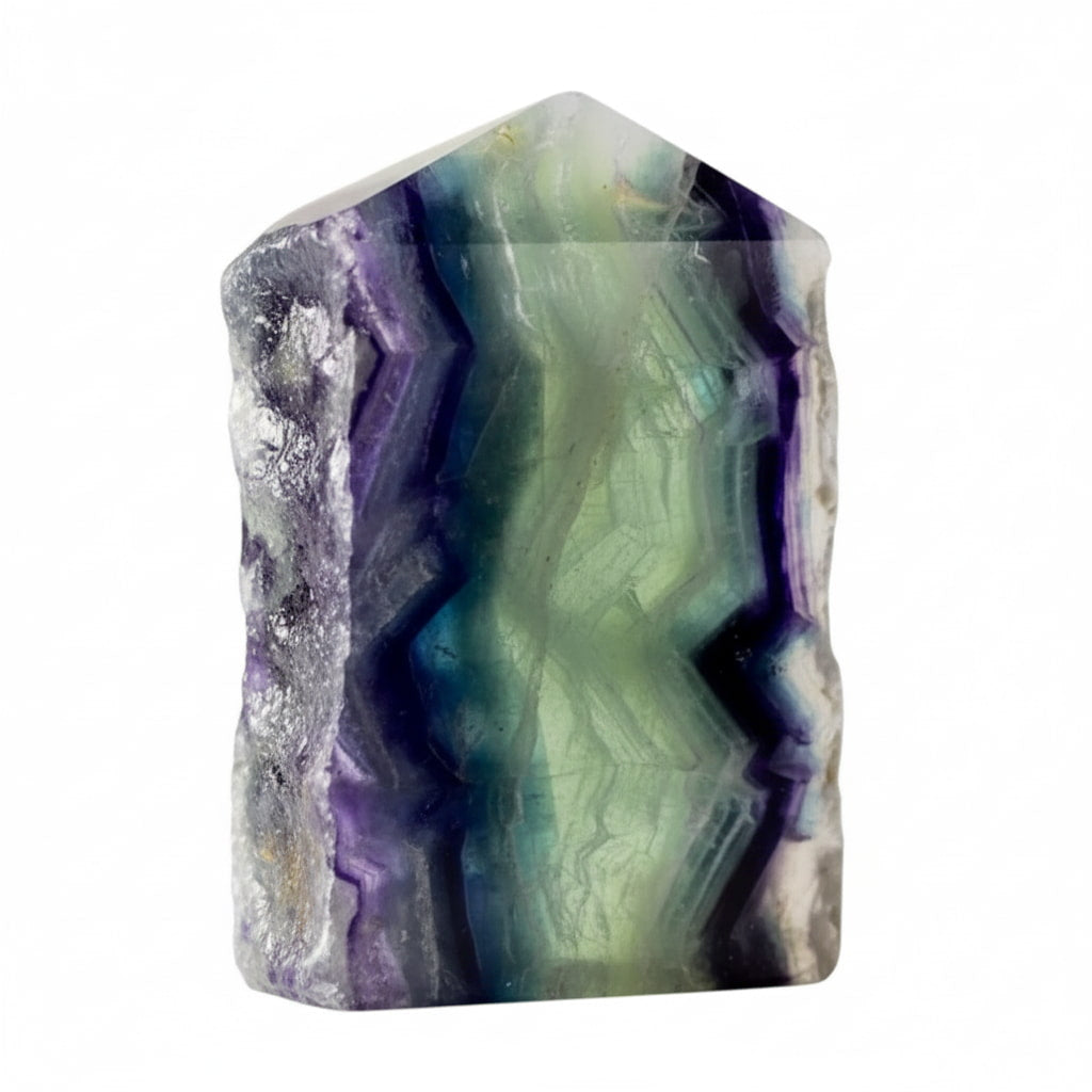 Fluorit Obelisk – Schönes Naturjuwel für Zuhause CrystalScents