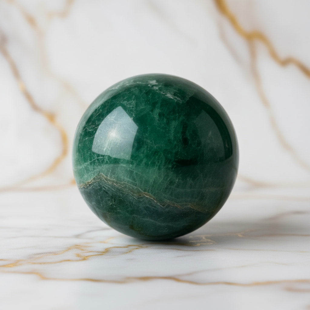 Fluorit Kugel - Energie & Fokus CrystalScents