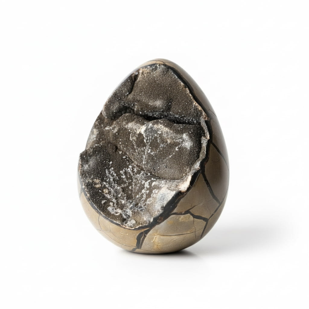 Großes Septarian Ei – Majestätisches Naturjuwel CrystalScents