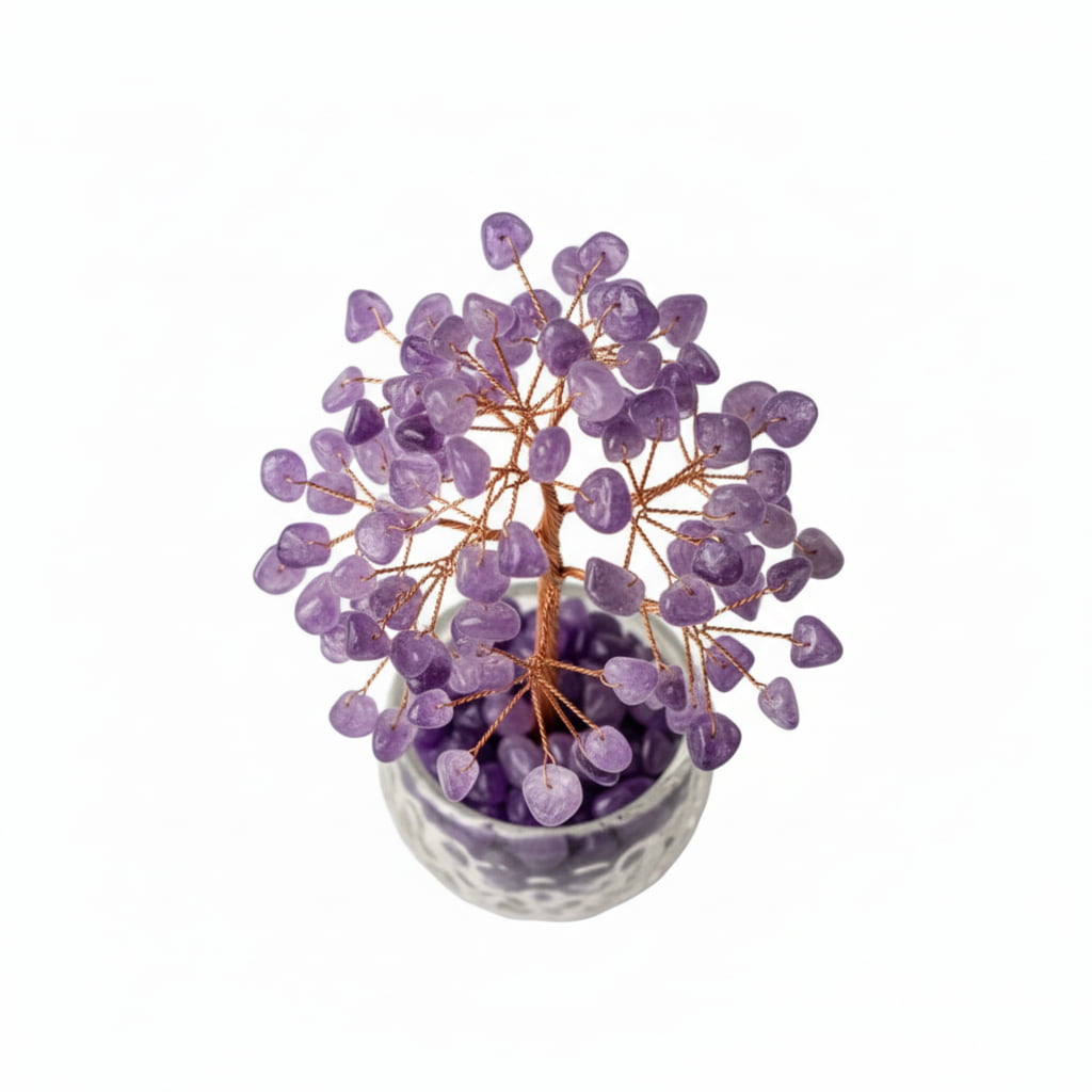 Amethyst Baum – Kristallkunst für Ruhe & Balance CrystalScents