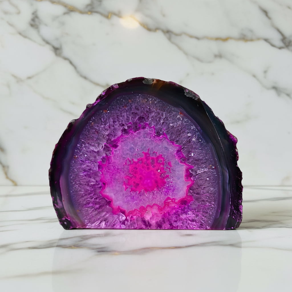 Achat Freiform Pink – Energie & Selbstbewusstsein CrystalScents