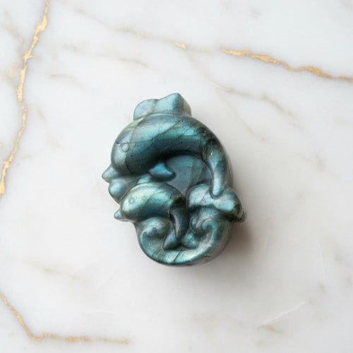 Labradorit Delfin – Niedlicher Seelenstein CrystalScents