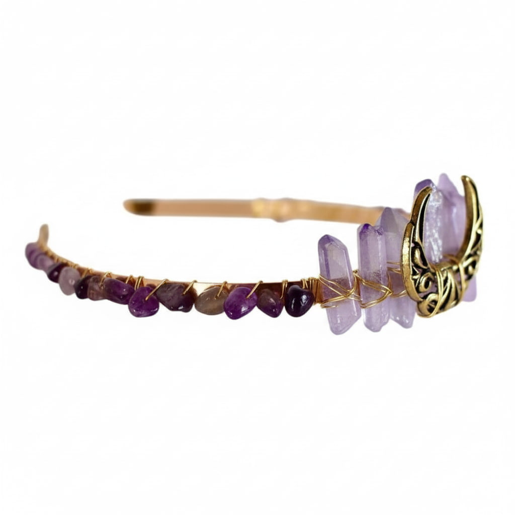 Amethyst Tiara – Eleganz & Stil für besondere Anlässe CrystalScents