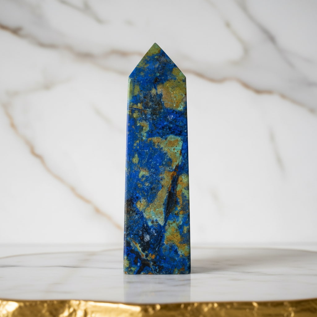 Lapislazuli Obelisk – Ausstrahlung & Balance JETZT sichern CrystalScents