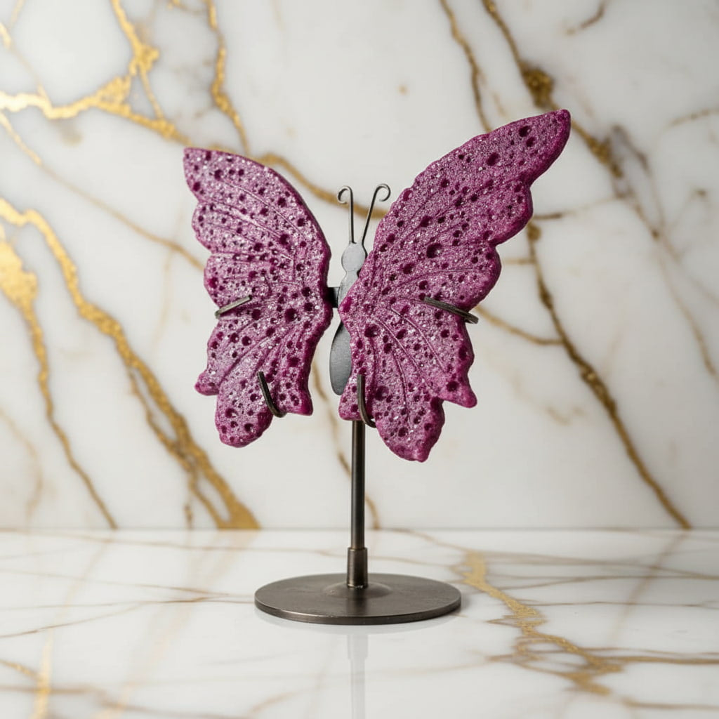 Korund Schmetterling - Leuchtend schön CrystalScents