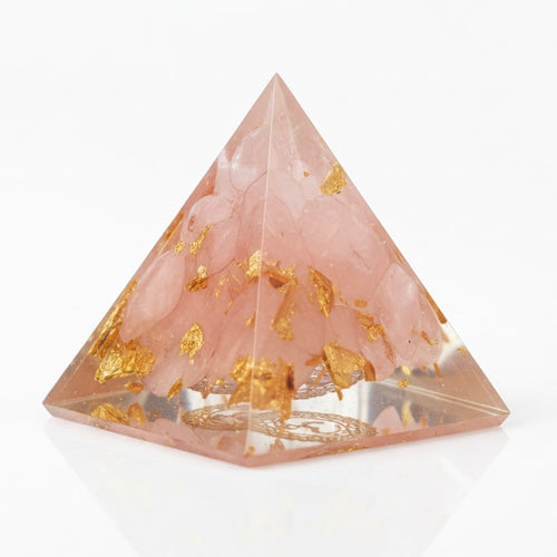Rosenquarz Pyramide – Harmonie & Freude CrystalScents