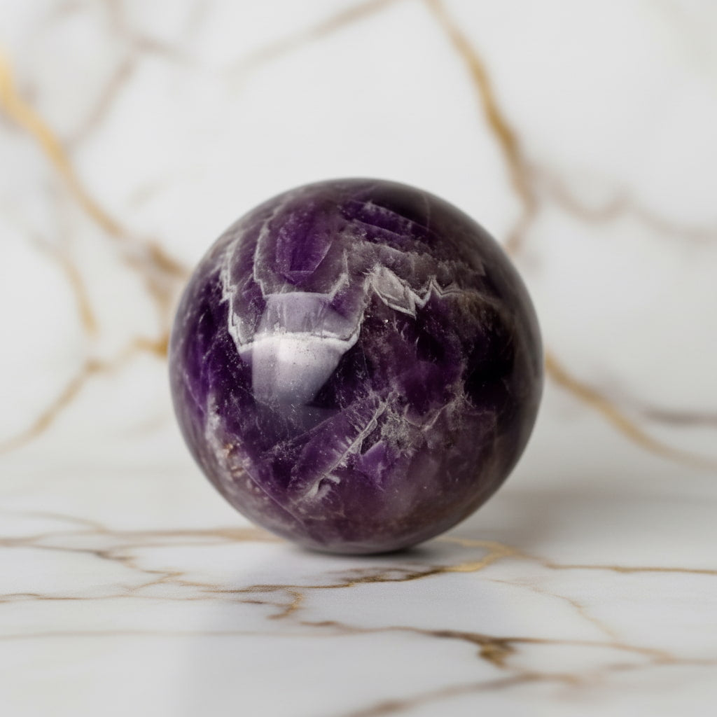 Amethyst Kugel - Ruhe & Ausgeglichenheit CrystalScents