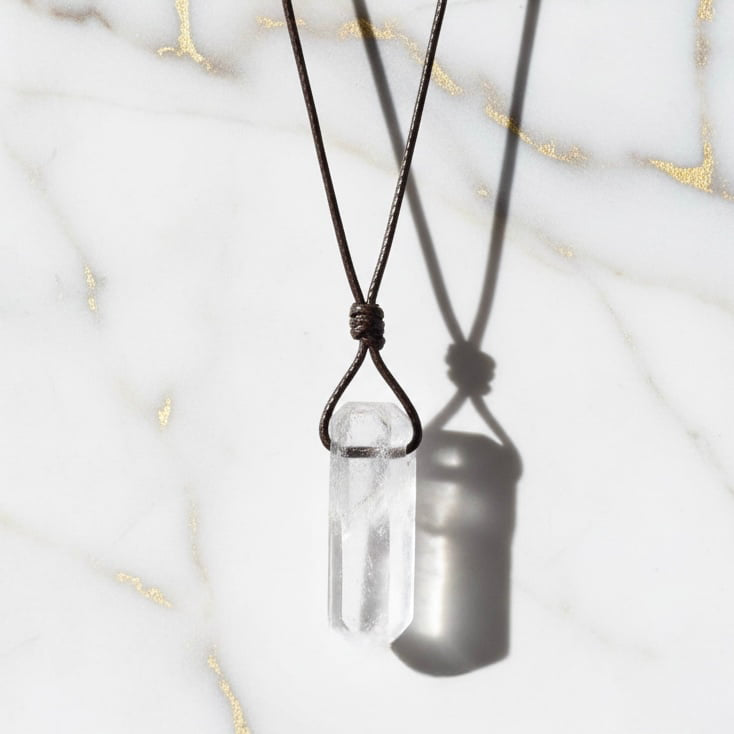 Bergkristall Halskette - Klarheit & innere Balance CrystalScents