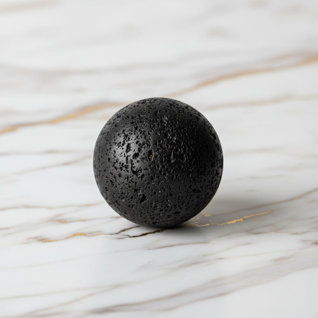 Vulkanstein Kugel - für Energie und innere Balance