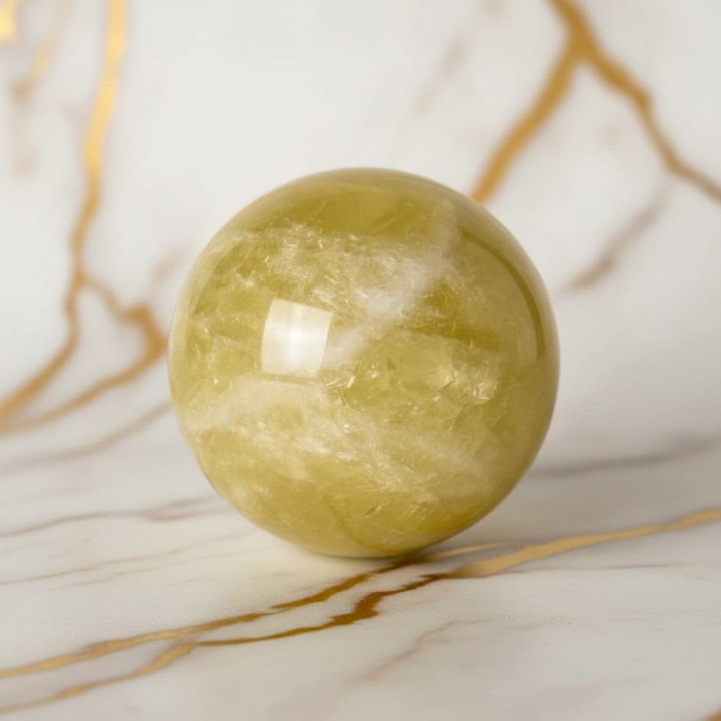 Citrin Kugel – Optimismus & Lebensfreude CrystalScents