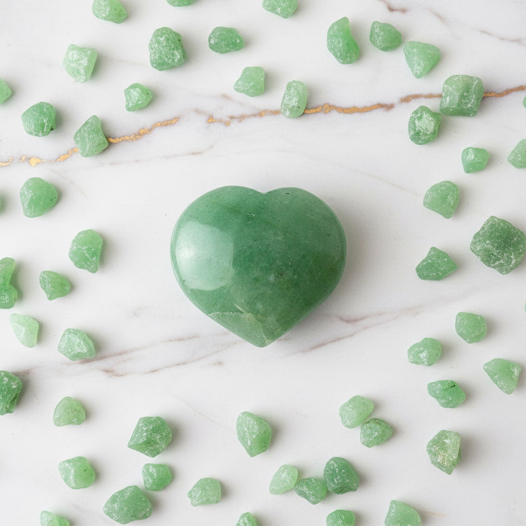 Aventurin Herz – Harmonie & Wohlbefinden