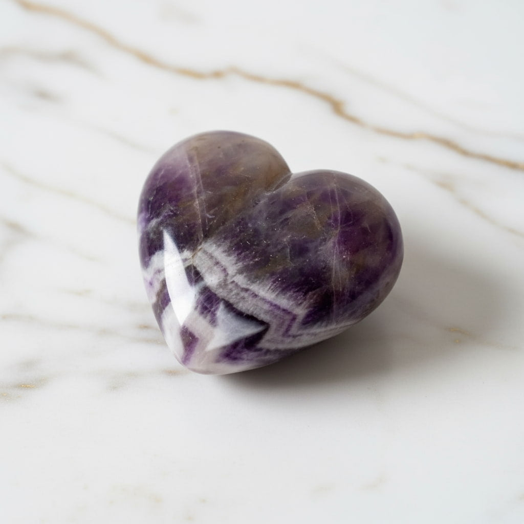 Amethyst Herz – für Ruhe, Balance & positive Energie CrystalScents