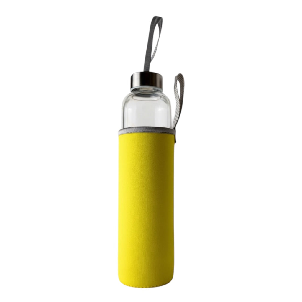 Citrin Trinkflasche - Deine positive Kraftquelle CrystalScents