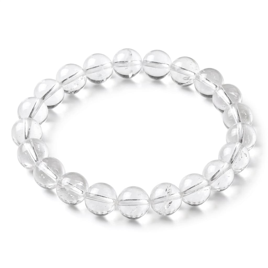 Bergkristall Kugelarmband - Klarheit & fokussierte Energie