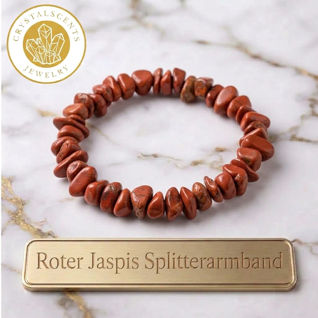 Roter Jaspis Splitterarmband – Kraftvolles Schmuckstück