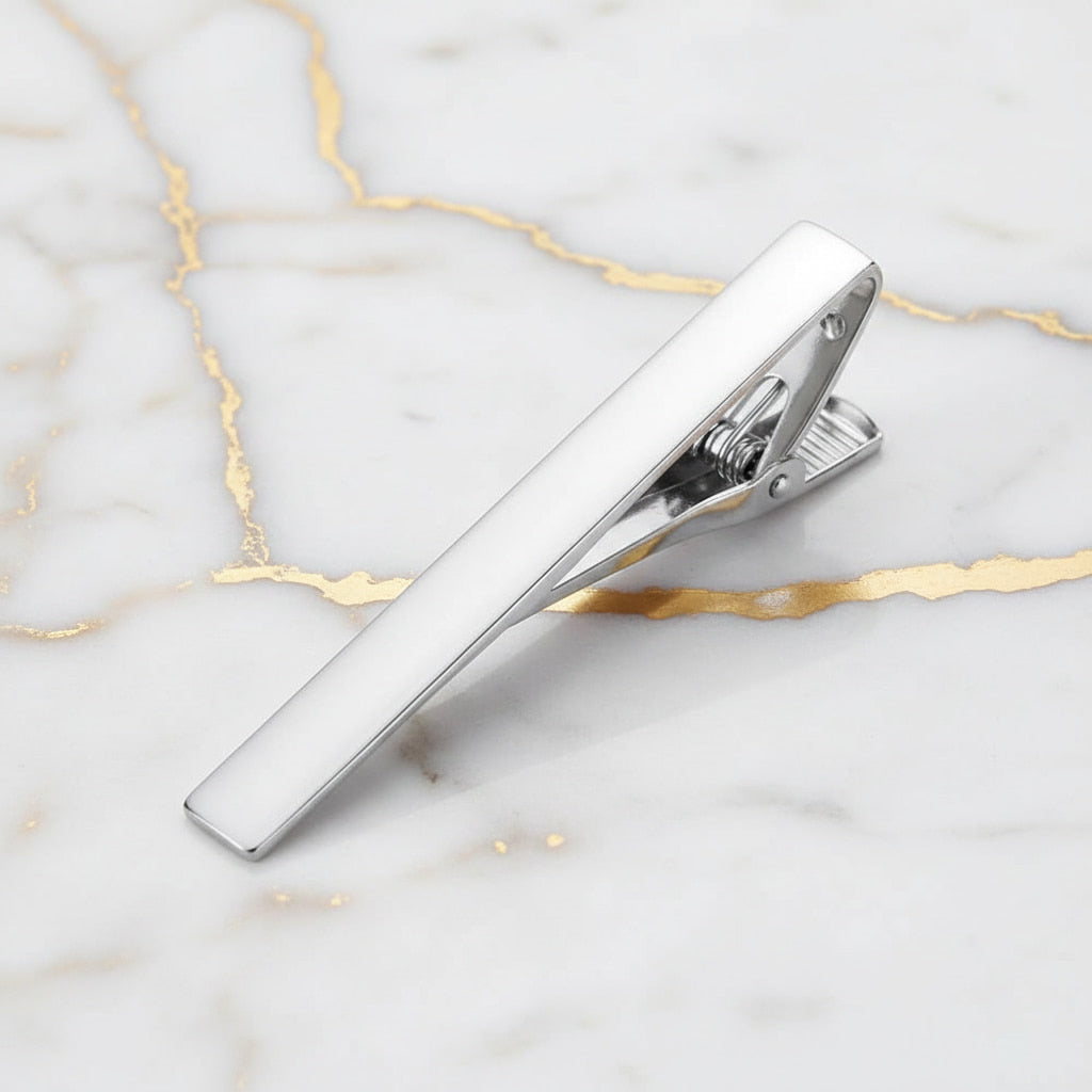 Krawattenklammer in Silber – klassisch & edel CrystalScents