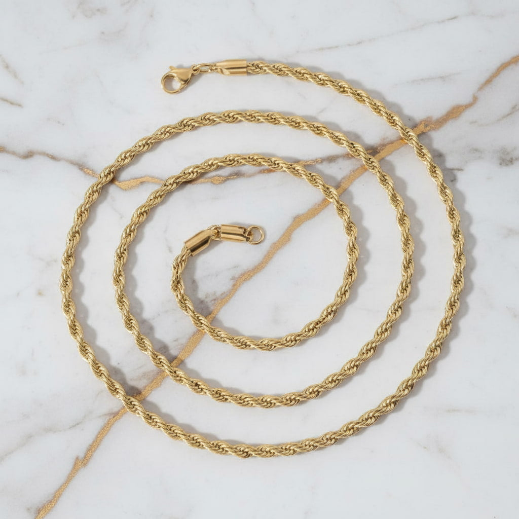 Halskette in gedrehtem Design – Ausdrucksstark & elegant CrystalScents