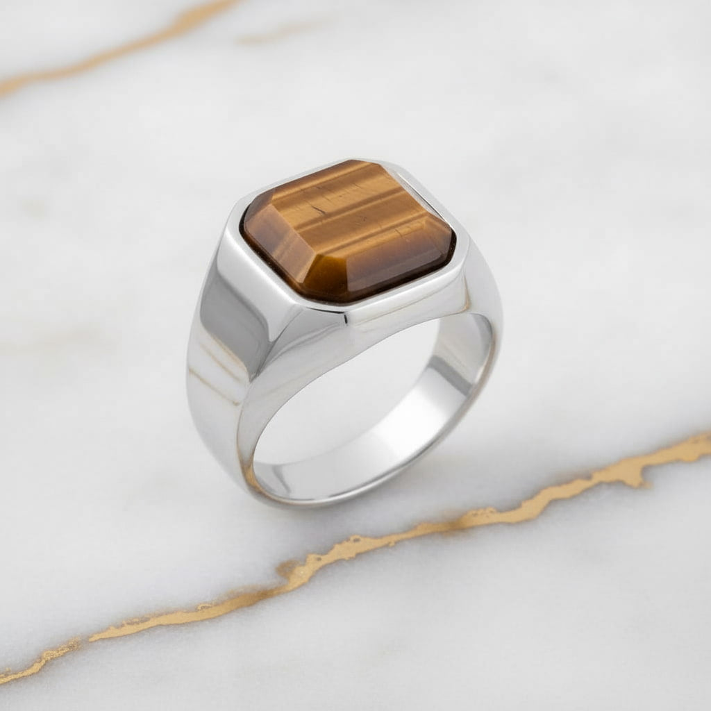 Tigerauge Ring – Eleganz & Stärke JETZT sichern CrystalScents