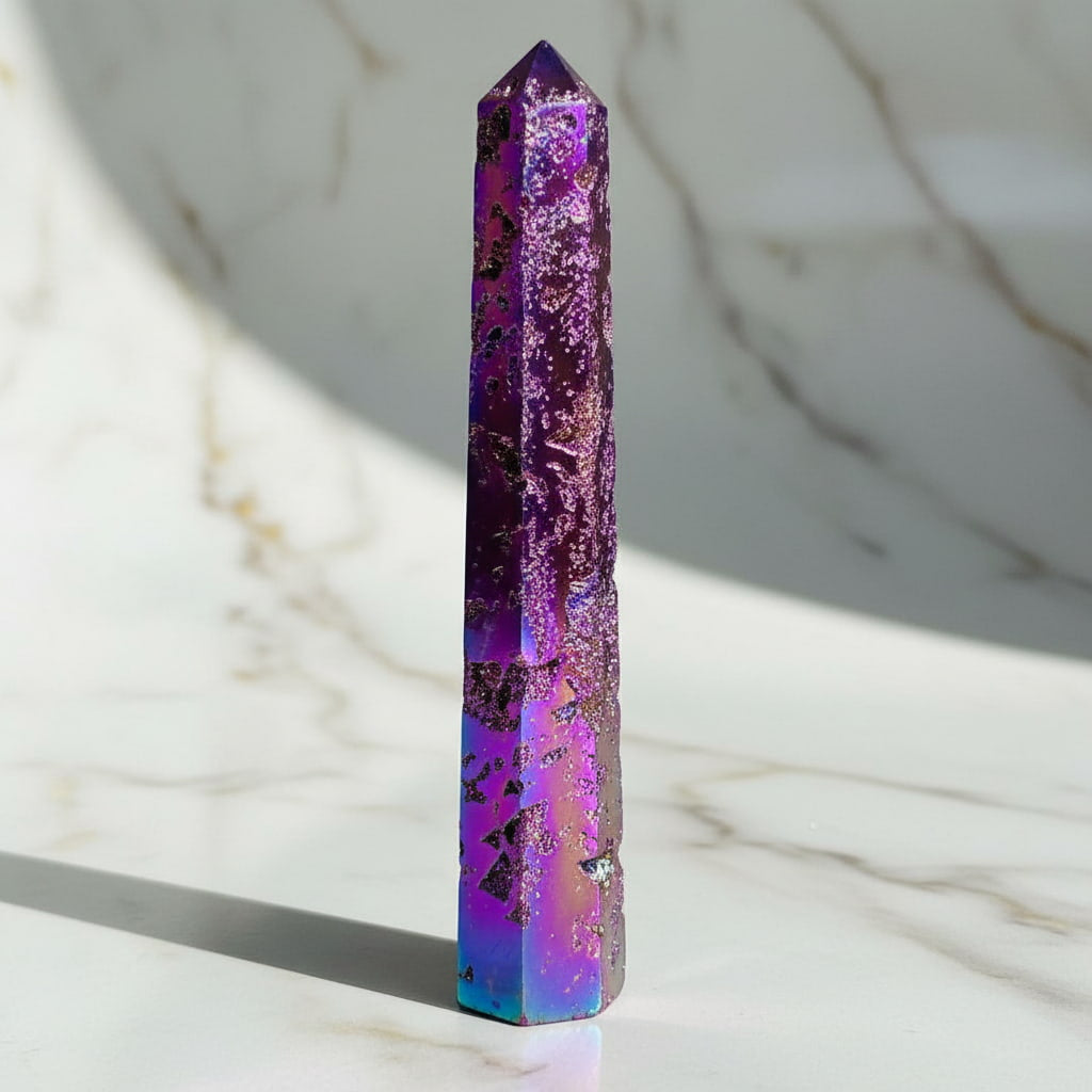 Sphalerit Obelisk – Funkelndes Highlight JETZT sichern CrystalScents