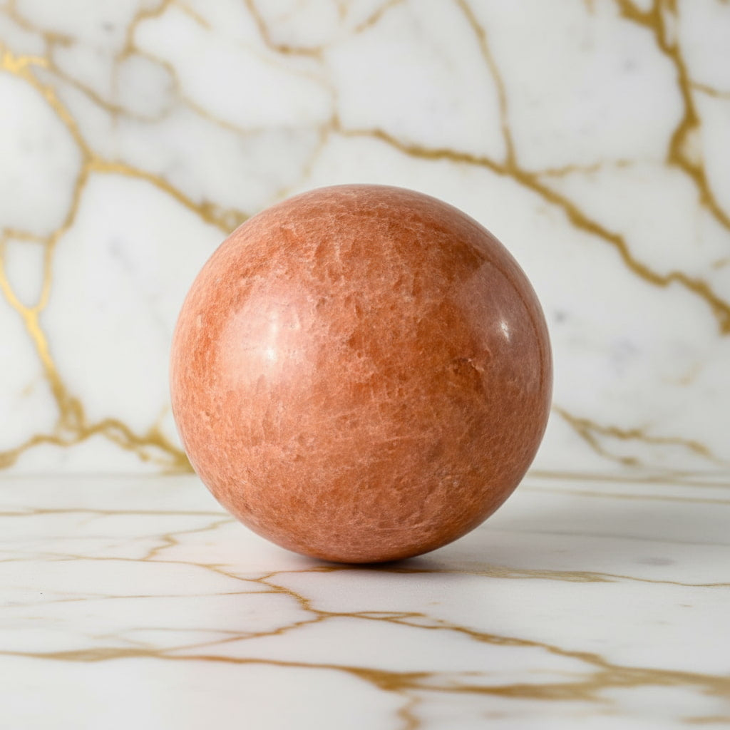 Große Sonnenstein Kugel - Sanfte Lebensfreude CrystalScents