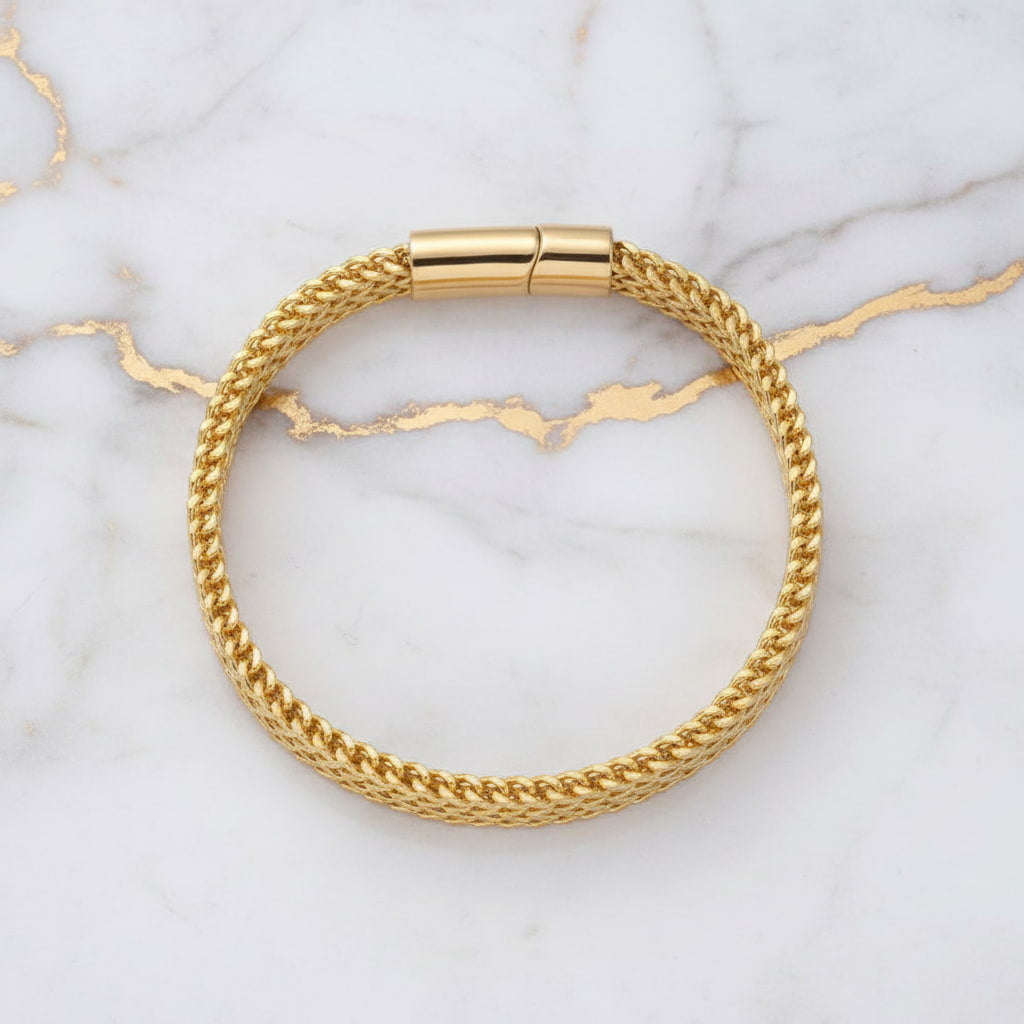 Armband - Magnetverschluss in Gold CrystalScents