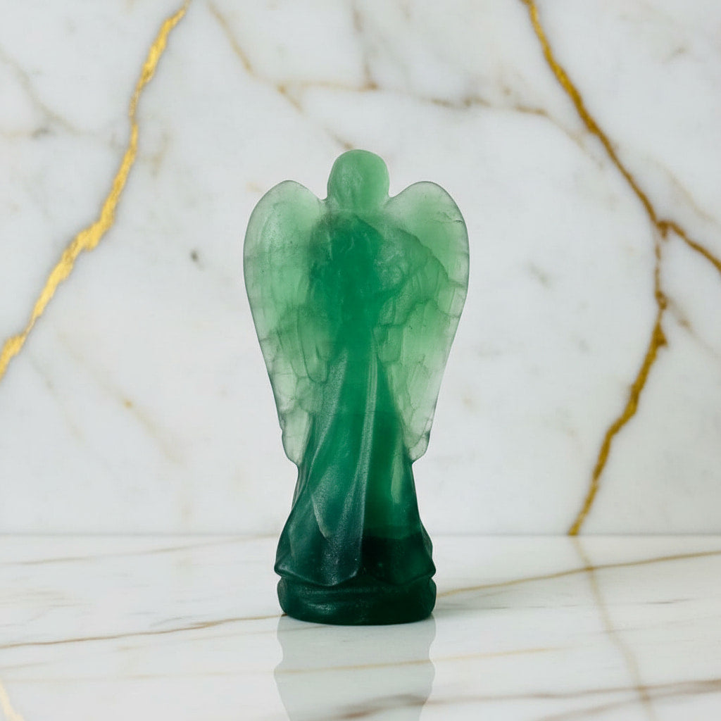 Fluorit Engel – Grüner Kristallengel CrystalScents