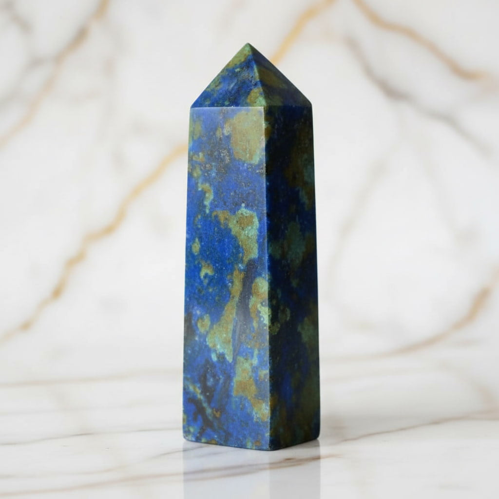 Lapislazuli Obelisk – Ausstrahlung & Balance JETZT sichern CrystalScents