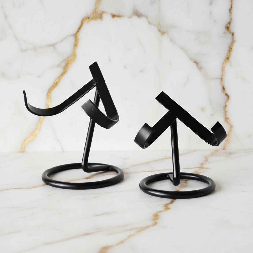 Kristallhalter schwarz – stilvolle Präsentation für deine Kristalle