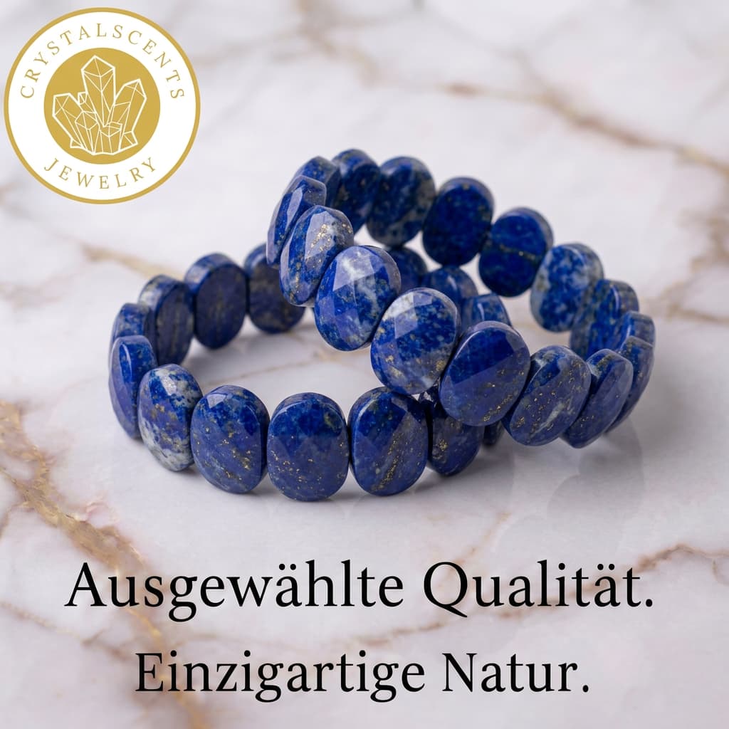 Lapislazuli Facettenarmband – Faszination & Eleganz