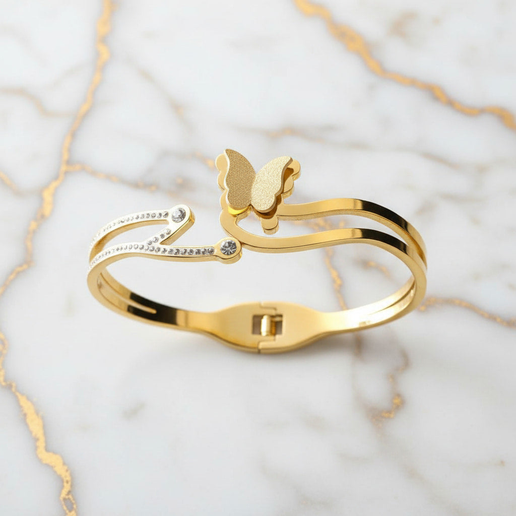 Armband - Goldener Schmetterling CrystalScents