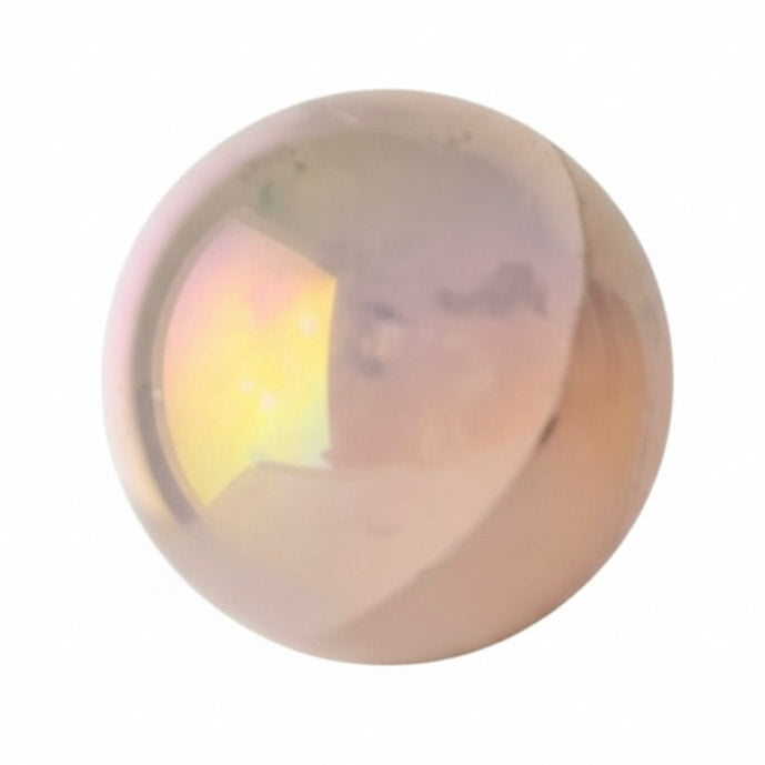 Aura Rosenquarz Kugel - Schimmernde Kugel der Liebe CrystalScents