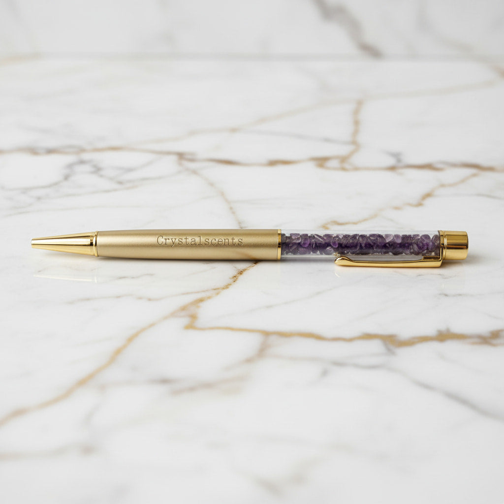 Amethyst Kristallstift - Klarheit & Erinnerung CrystalScents