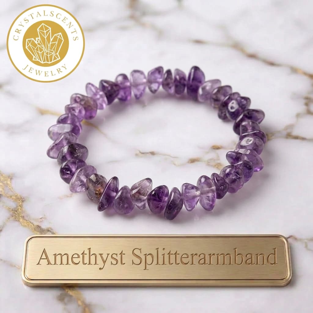 Amethyst Splitterarmband - Harmonie, Balance & Energie