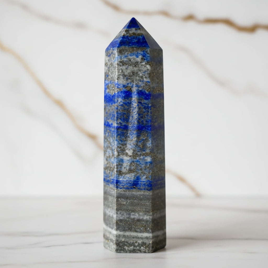 Lapislazuli Obelisk – Klarheit & Fokus