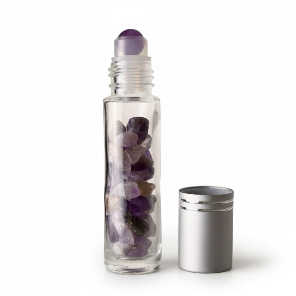 Amethyst Ölroller – Kristall für Entspannung & Achtsamkeit CrystalScents