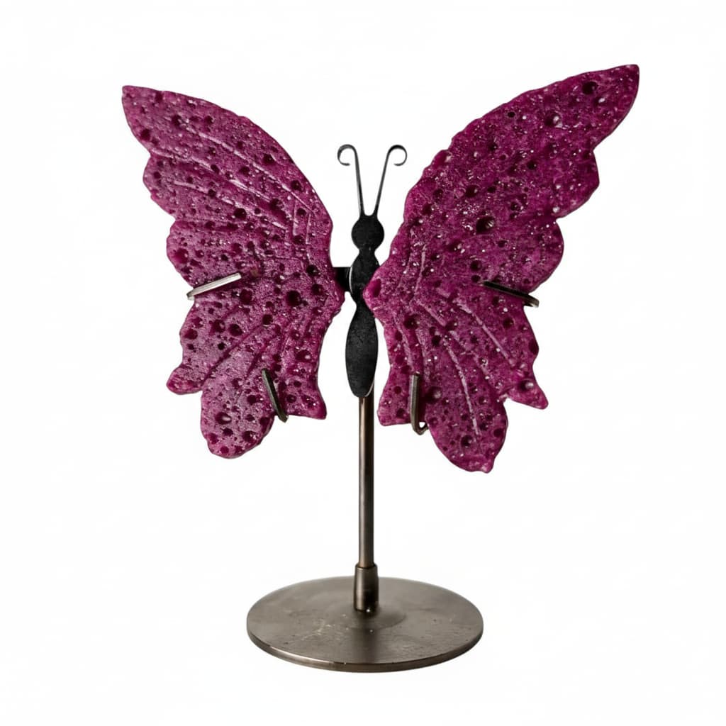 Korund Schmetterling - Leuchtend schön CrystalScents